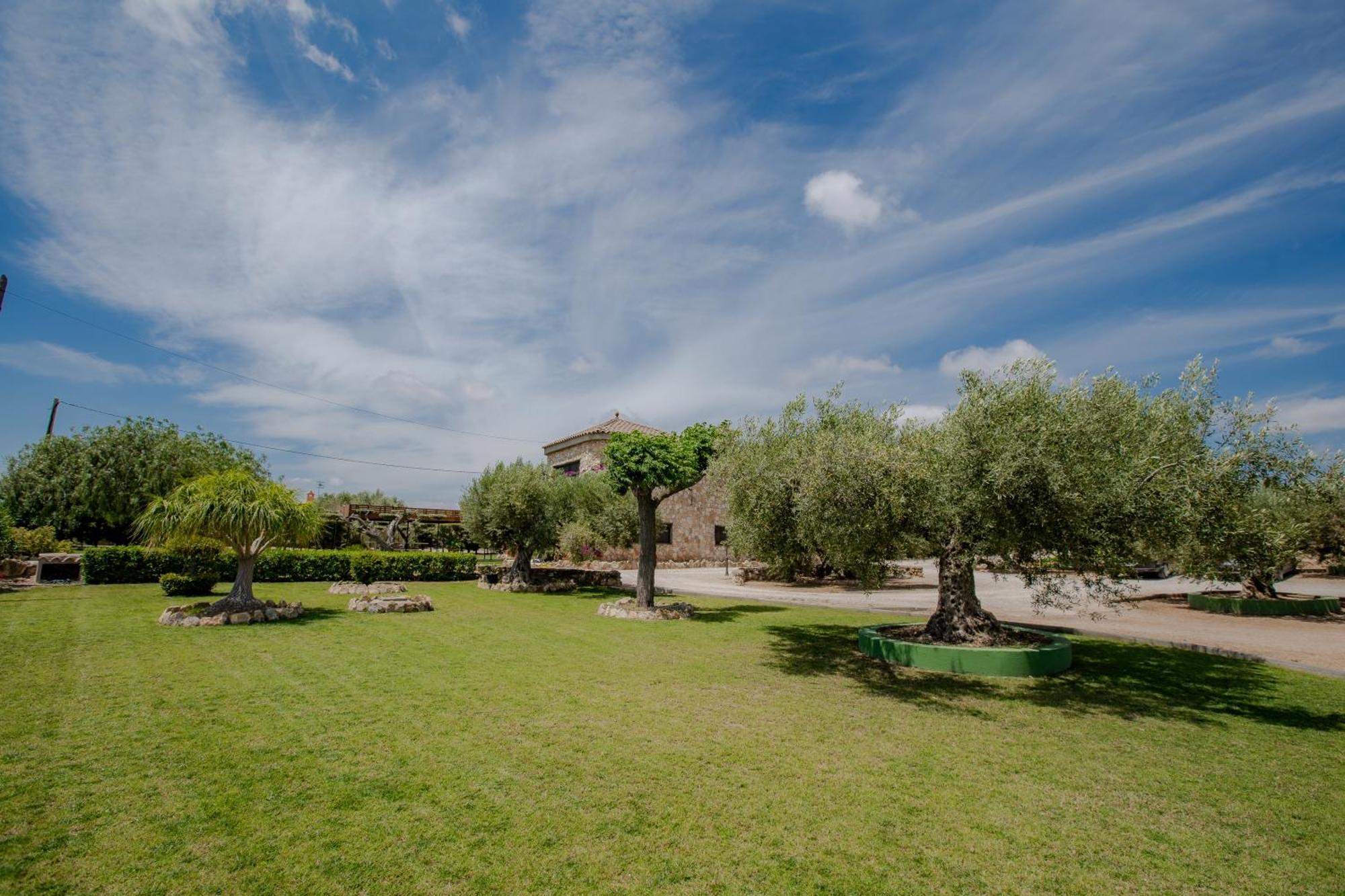 Villa Rural Avril Camarles Buitenkant foto