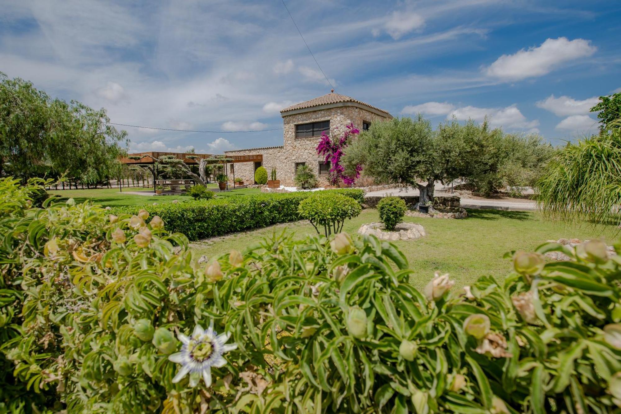 Villa Rural Avril Camarles Buitenkant foto